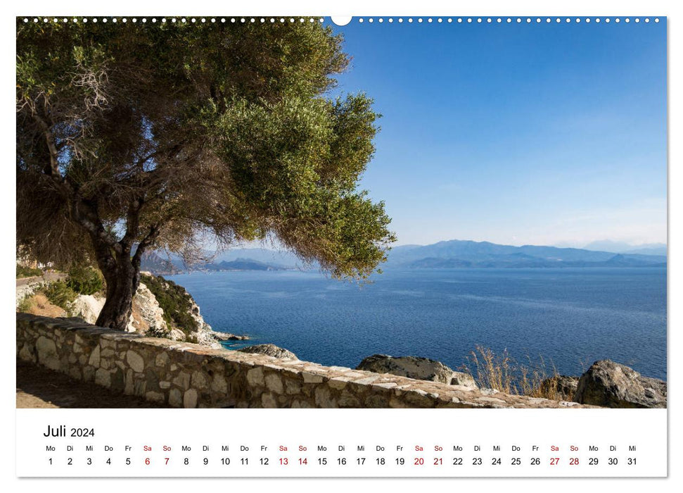 Korsika - Die Schöne im MIttelmeer (CALVENDO Premium Wandkalender 2024)