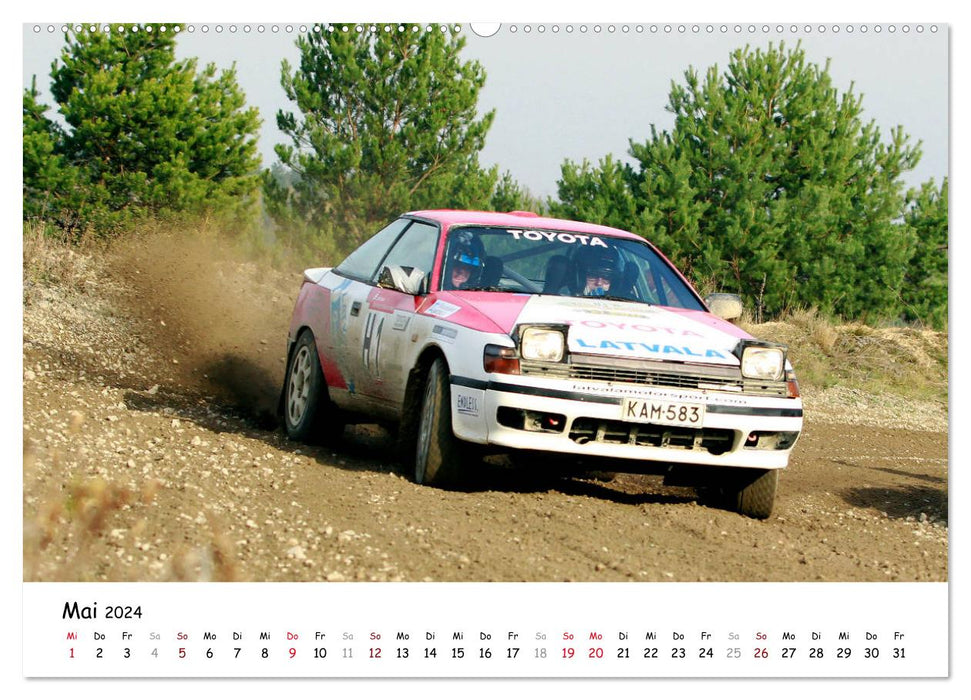 Lausitz Rally Histo EM (CALVENDO Premium Wall Calendar 2024) 