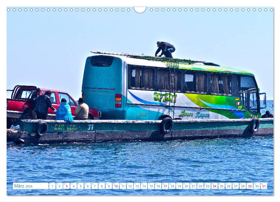 Bolivia - country and people (CALVENDO wall calendar 2024) 