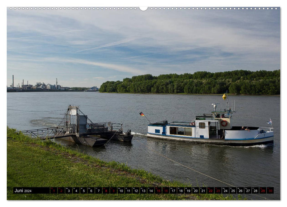 Wesseling am Rhein (CALVENDO Premium Wandkalender 2024)