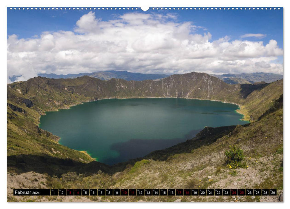 Andean Highlands - Impressions from Ecuador to Northern Argentina (CALVENDO Premium Wall Calendar 2024) 