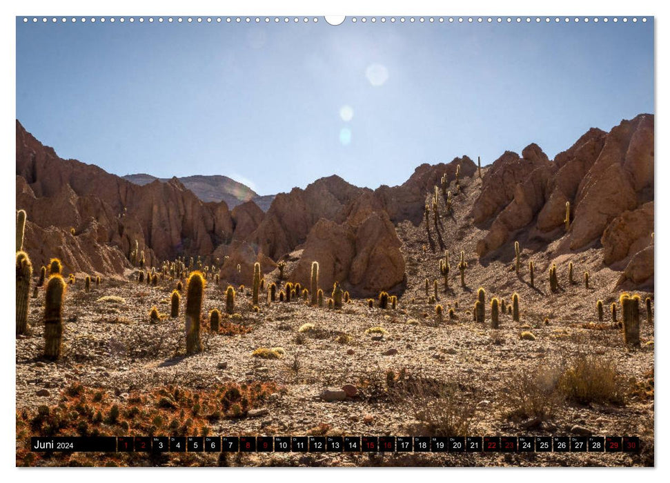 Andean Highlands - Impressions from Ecuador to Northern Argentina (CALVENDO Premium Wall Calendar 2024) 