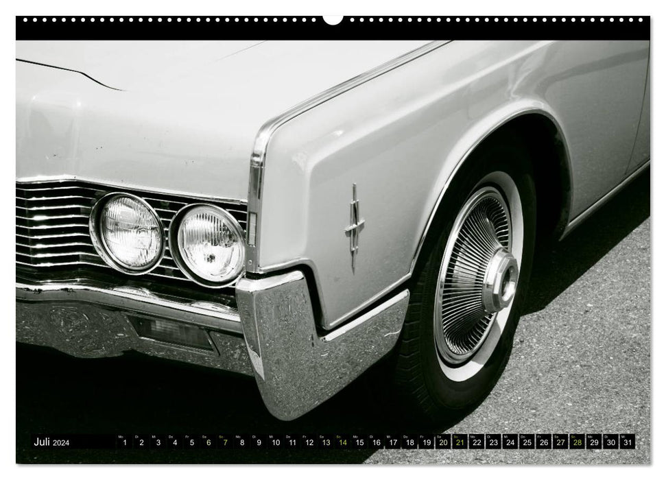 Die Kunst klassischer Automobile (CALVENDO Premium Wandkalender 2024)