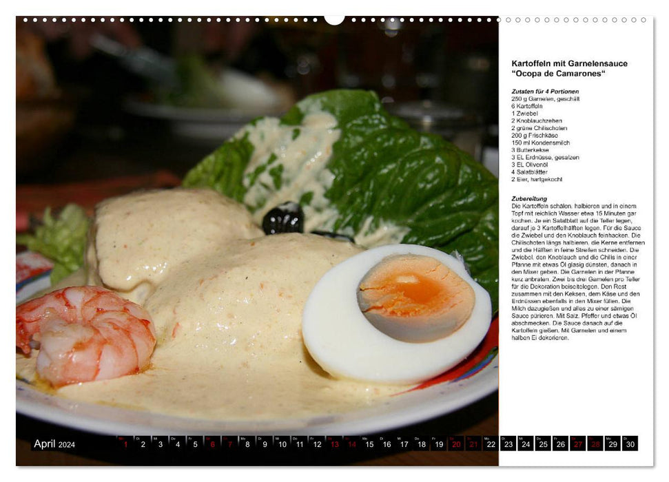 PERU - Culinary (CALVENDO Premium Wall Calendar 2024) 