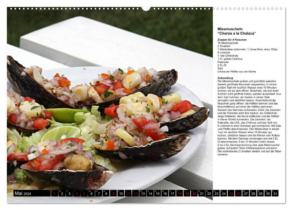 PERU - Kulinarisch (CALVENDO Premium Wandkalender 2024)