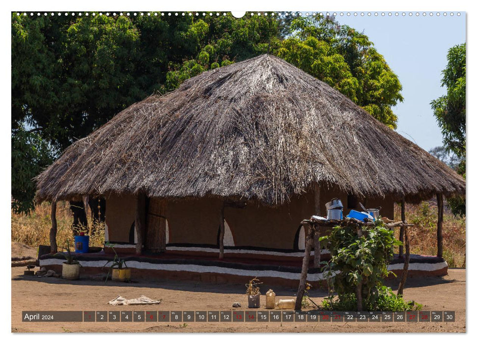 Zambia - a great country (CALVENDO wall calendar 2024) 