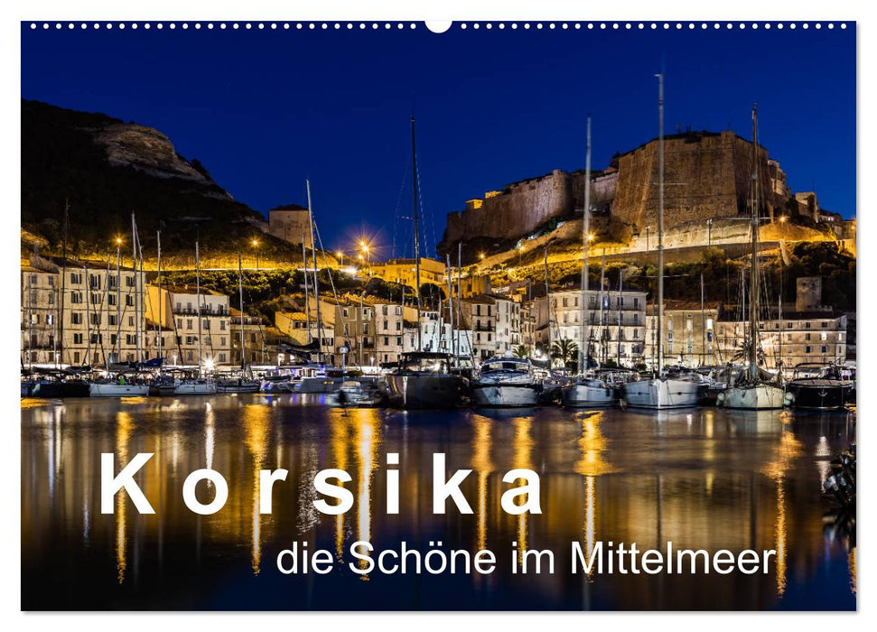 Korsika - Die Schöne im MIttelmeer (CALVENDO Wandkalender 2024)