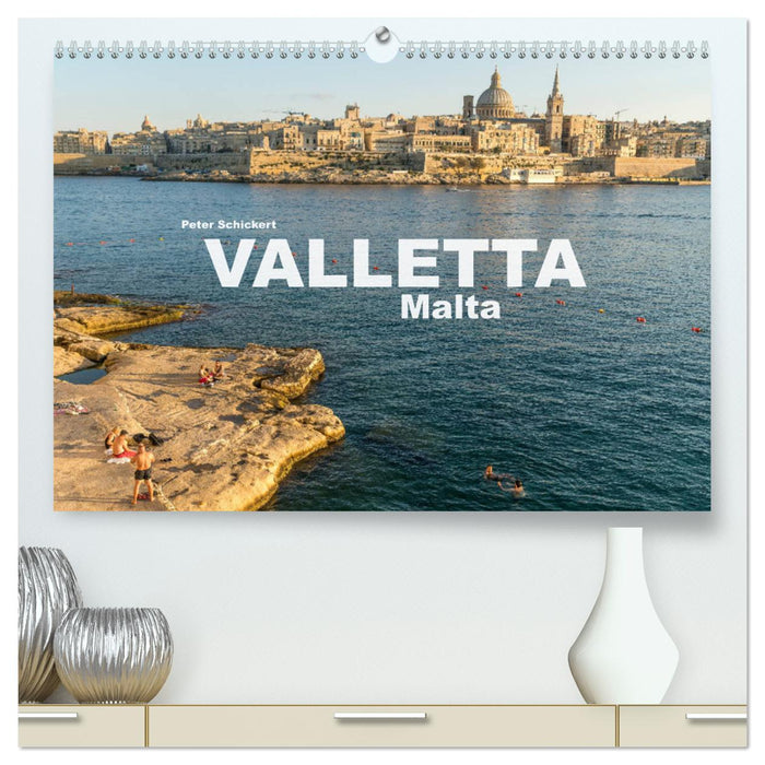 Valletta - Malta (CALVENDO Premium Wandkalender 2024)