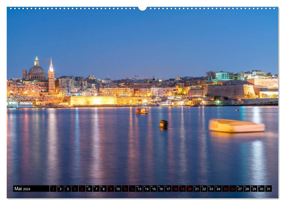 Valletta - Malta (CALVENDO Premium Wall Calendar 2024) 