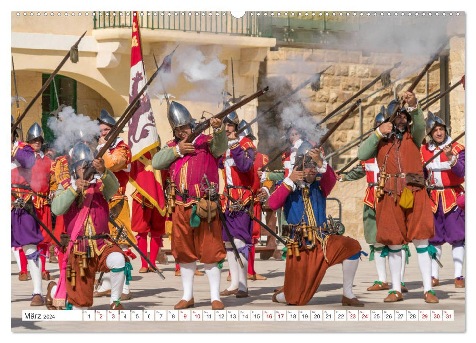 Malta - Gozo und Comino (CALVENDO Premium Wandkalender 2024)