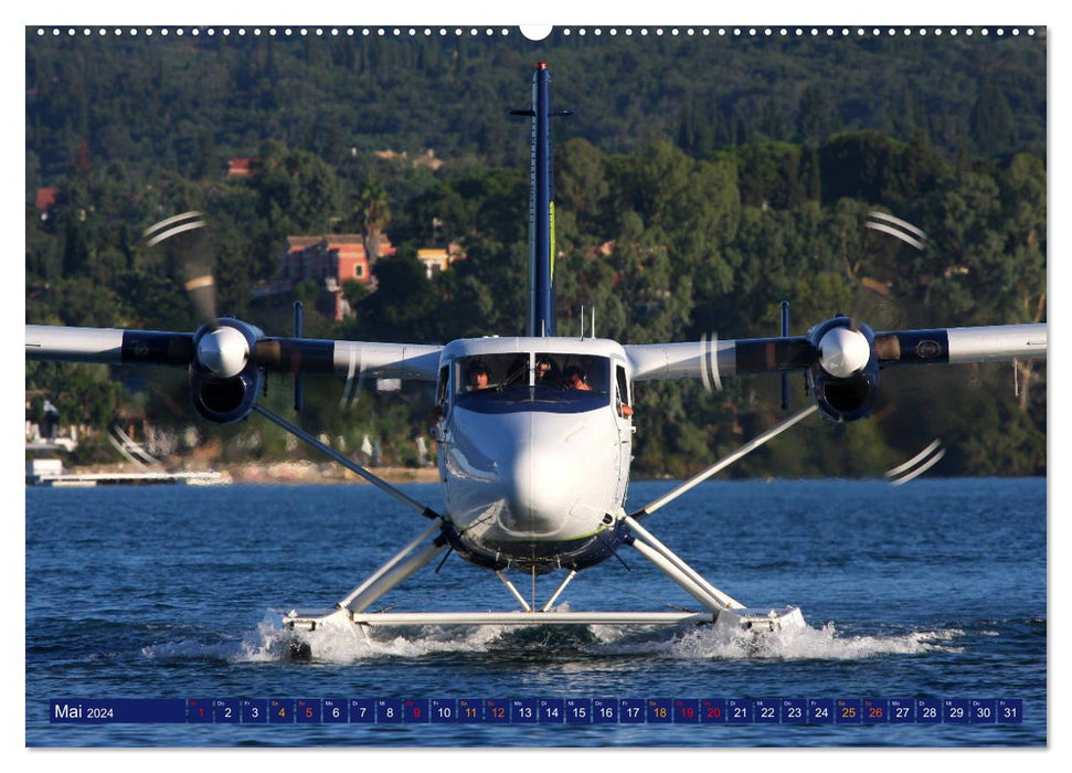 The fascination of aviation (CALVENDO Premium Wall Calendar 2024) 