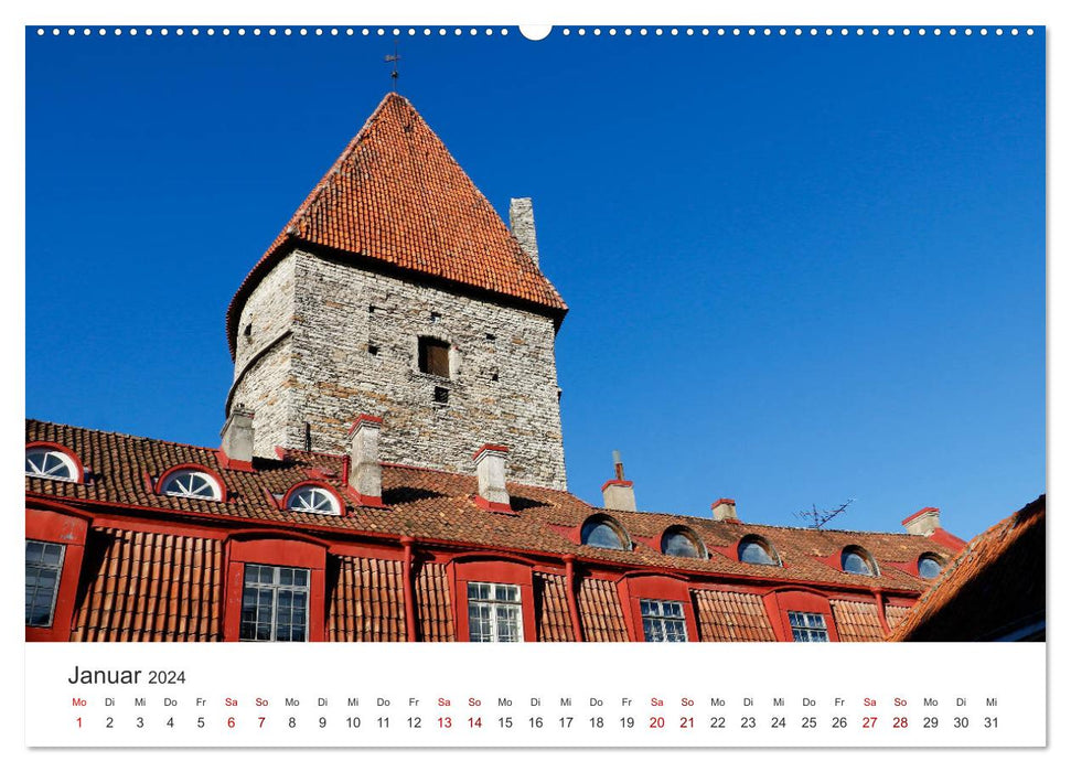 Estonia - Picturesque beauty in the Baltics (CALVENDO Premium Wall Calendar 2024) 