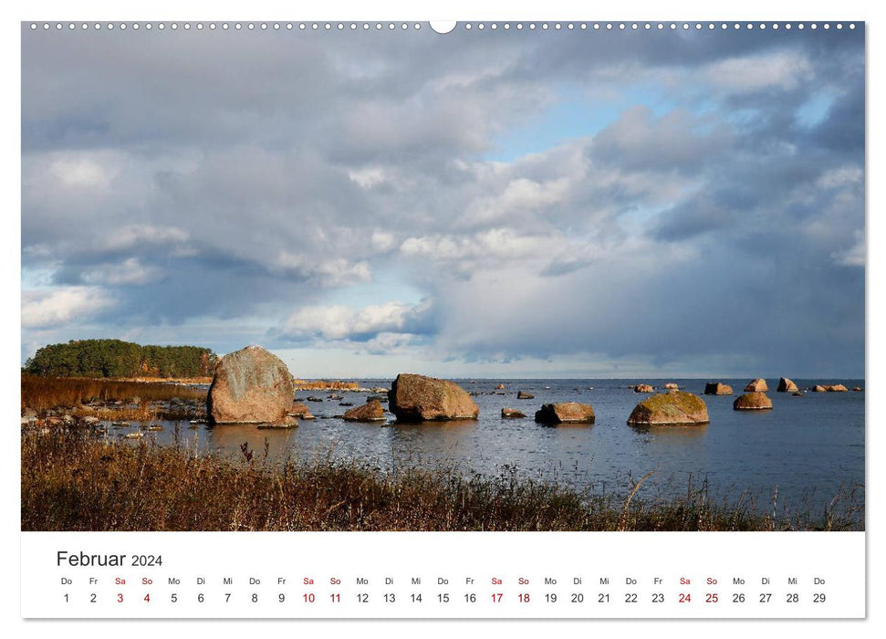 Estonia - Picturesque beauty in the Baltics (CALVENDO Premium Wall Calendar 2024) 