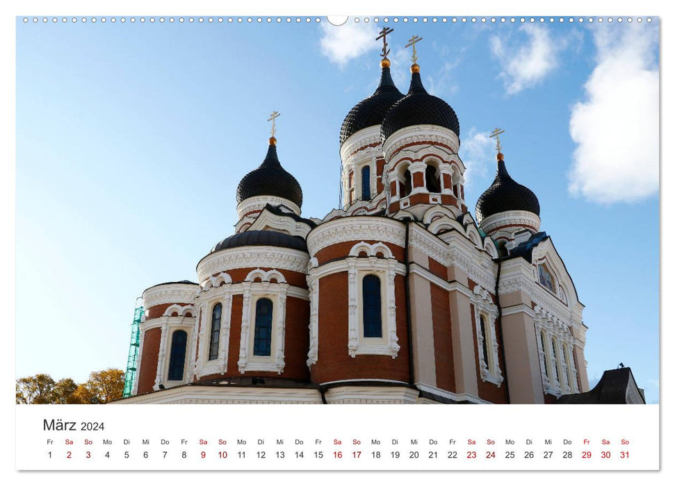 Estonia - Picturesque beauty in the Baltics (CALVENDO Premium Wall Calendar 2024) 