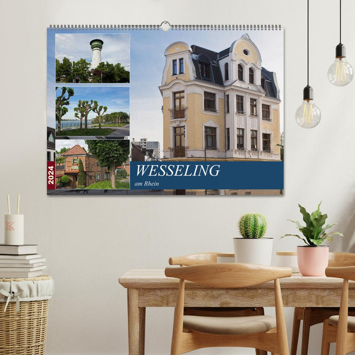 Wesseling am Rhein (CALVENDO Wandkalender 2024)
