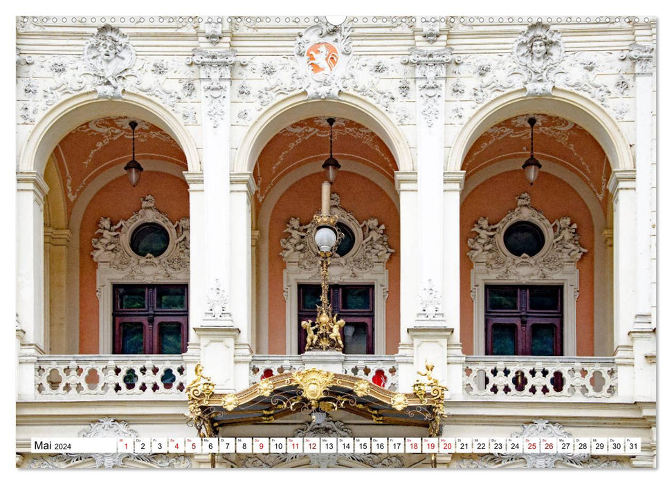 Station thermale de Karlovy Vary (Calendrier mural CALVENDO 2024) 