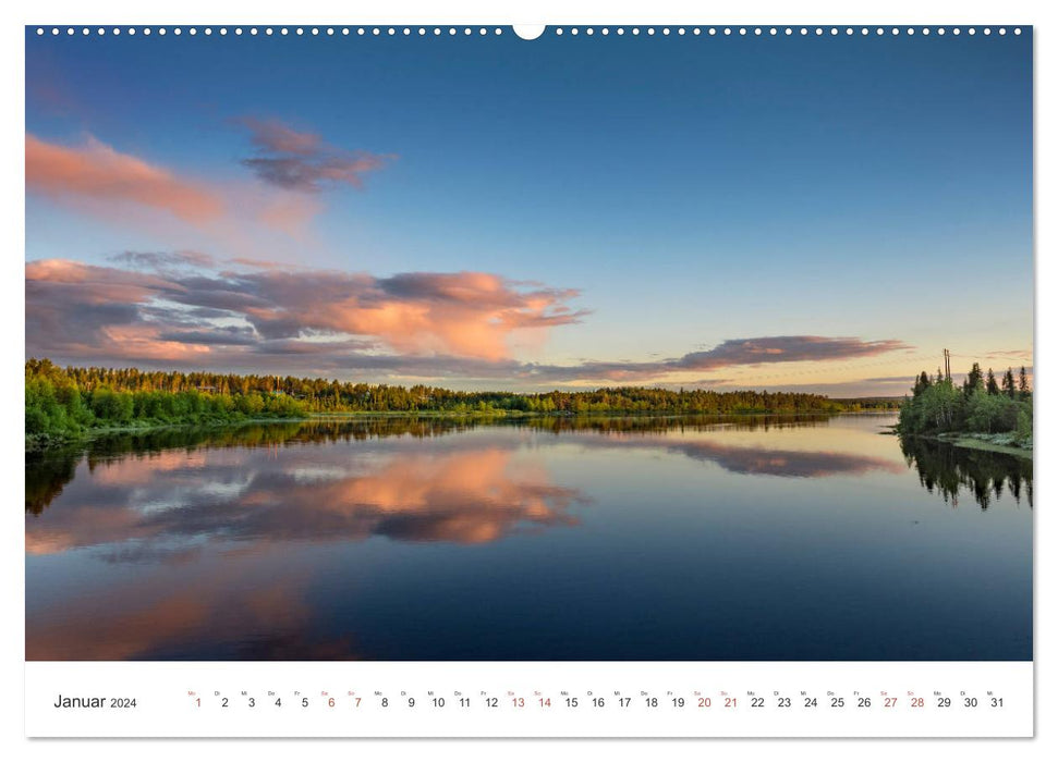 Nordland – The vastness of Scandinavia (CALVENDO Premium Wall Calendar 2024) 