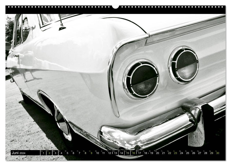 Die Kunst klassischer Automobile (CALVENDO Wandkalender 2024)