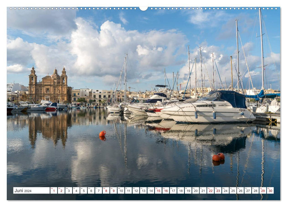 Malte - Gozo et Comino (Calendrier mural CALVENDO 2024) 