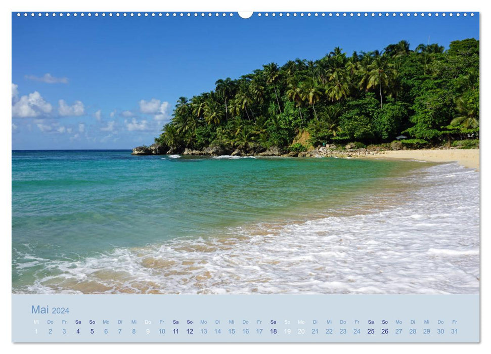Tropentraum - Impressionen aus der Dominikanischen Republik (CALVENDO Premium Wandkalender 2024)