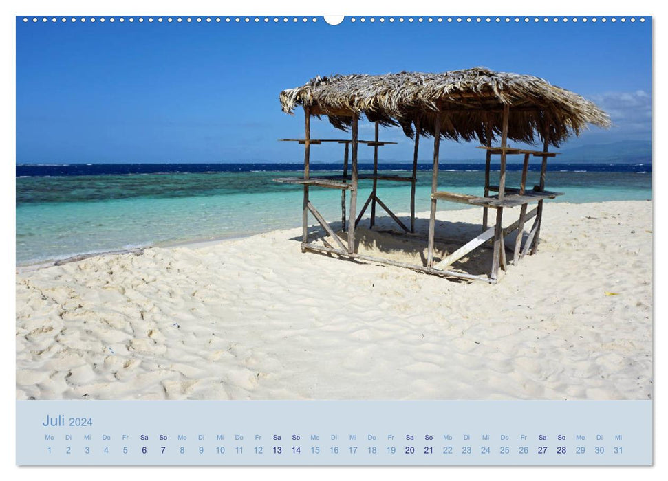 Tropical dream - impressions from the Dominican Republic (CALVENDO Premium wall calendar 2024) 