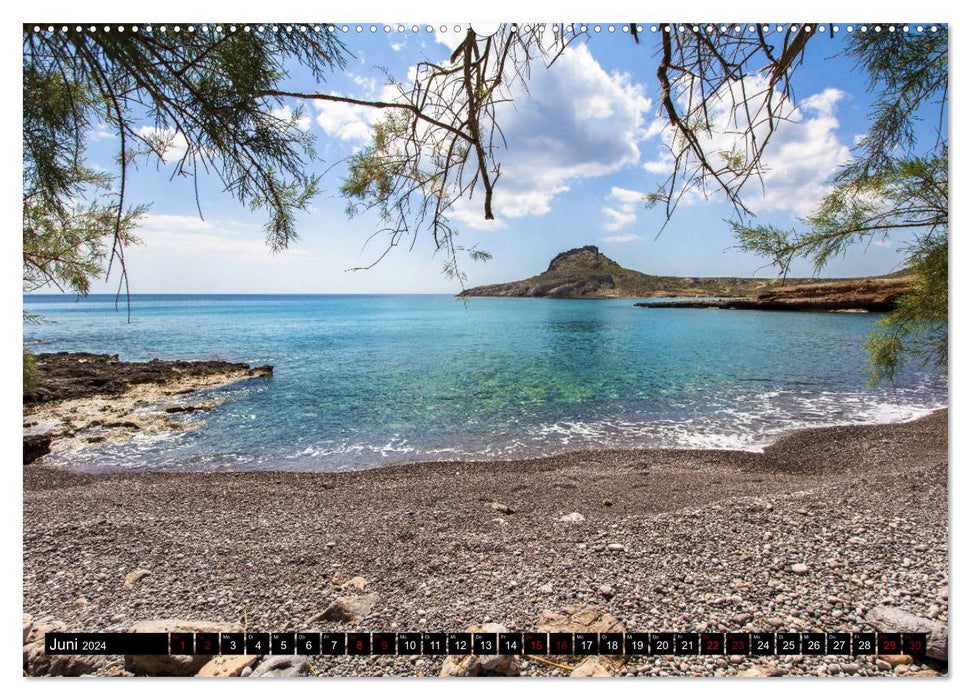 Crète orientale - Entre Sitia et Ierapetra (Calendrier mural CALVENDO 2024) 