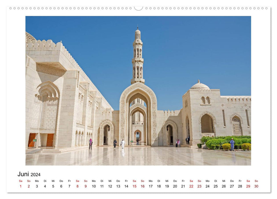 Sagenhafter Oman (CALVENDO Wandkalender 2024)