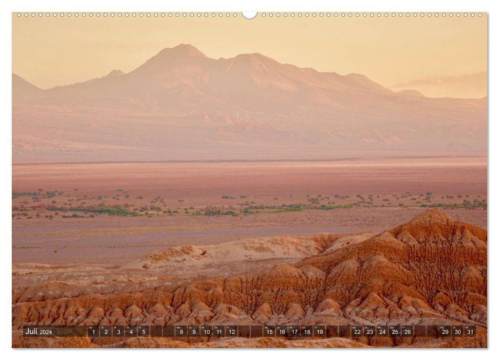 Peru Bolivien Chile (CALVENDO Premium Wandkalender 2024)