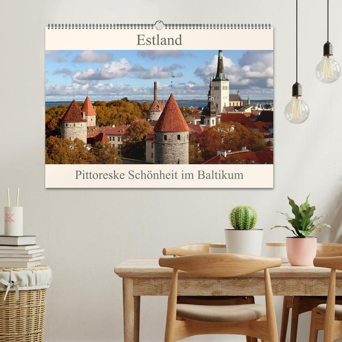 Estonia - Picturesque beauty in the Baltics (CALVENDO wall calendar 2024) 