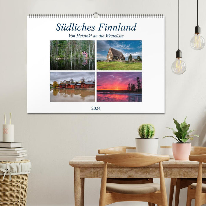 Southern Finland (CALVENDO wall calendar 2024) 