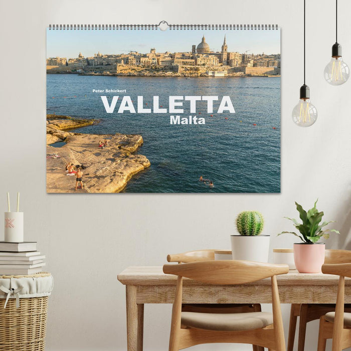 Valletta - Malta (CALVENDO Wandkalender 2024)