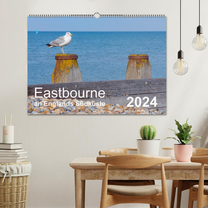 Eastbourne an Englands Südküste (CALVENDO Wandkalender 2024)