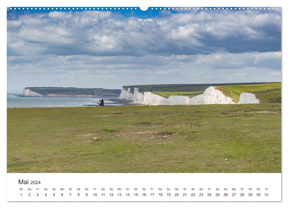 Eastbourne on England's south coast (CALVENDO wall calendar 2024) 