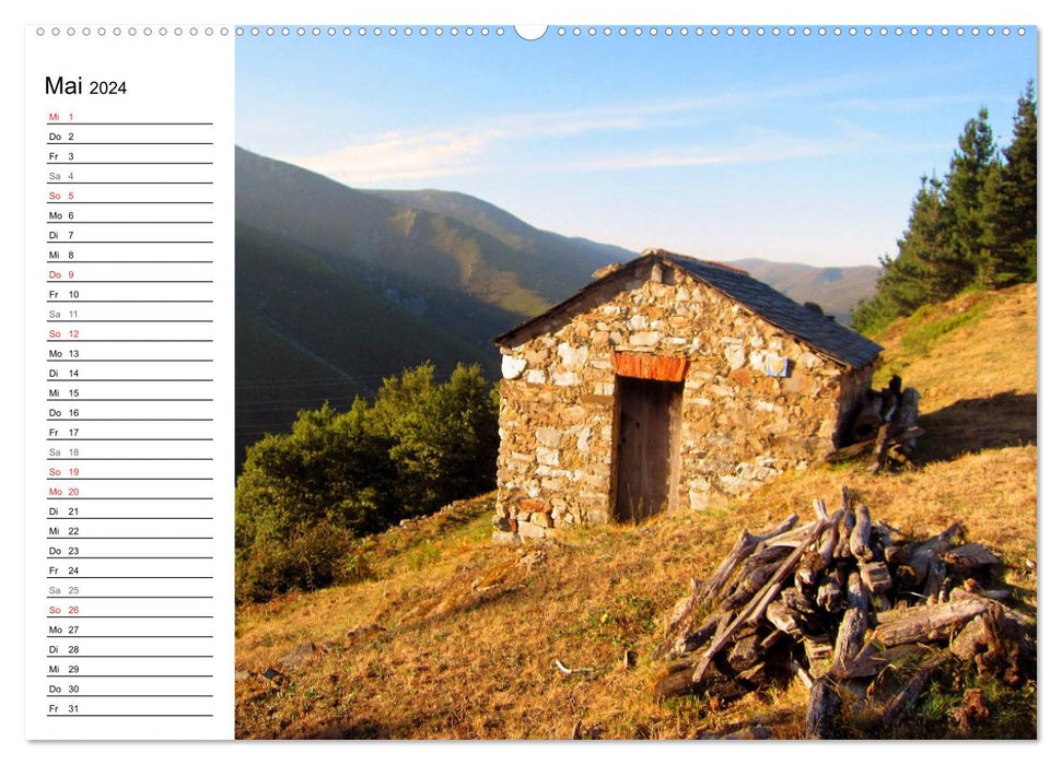 Jakobsweg - Camino Primitivo (CALVENDO Premium Wandkalender 2024)