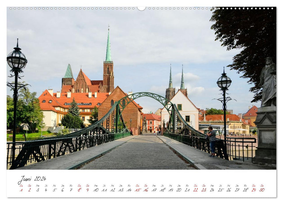 Dwarf city of Breslau (CALVENDO wall calendar 2024) 