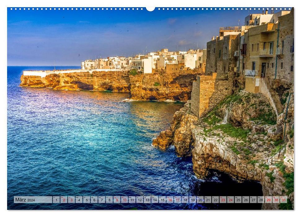 Apulia - Impressions from Southern Italy (CALVENDO Premium Wall Calendar 2024) 