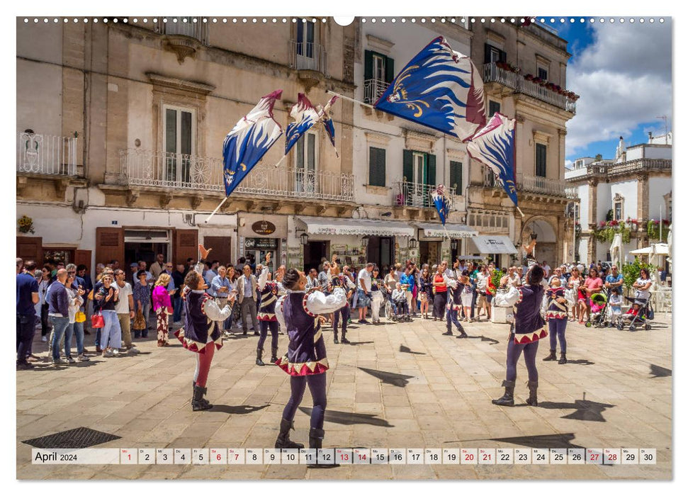 Apulia - Impressions from Southern Italy (CALVENDO Premium Wall Calendar 2024) 