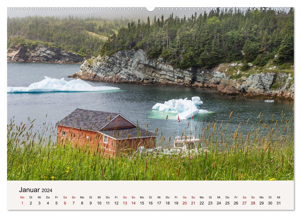 Newfoundland Impressions 2024 (CALVENDO Premium Wall Calendar 2024) 