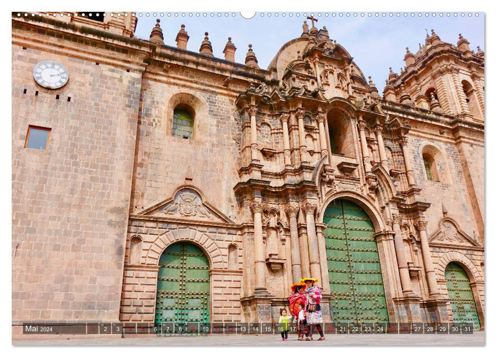 Peru Bolivia Chile (CALVENDO wall calendar 2024) 