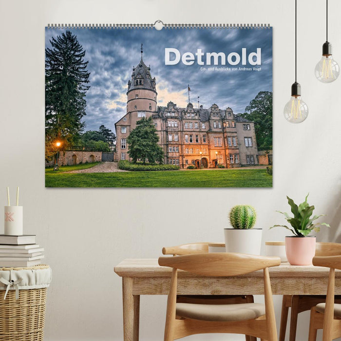 Detmold - insights and outlook from Andreas Voigt (CALVENDO wall calendar 2024) 