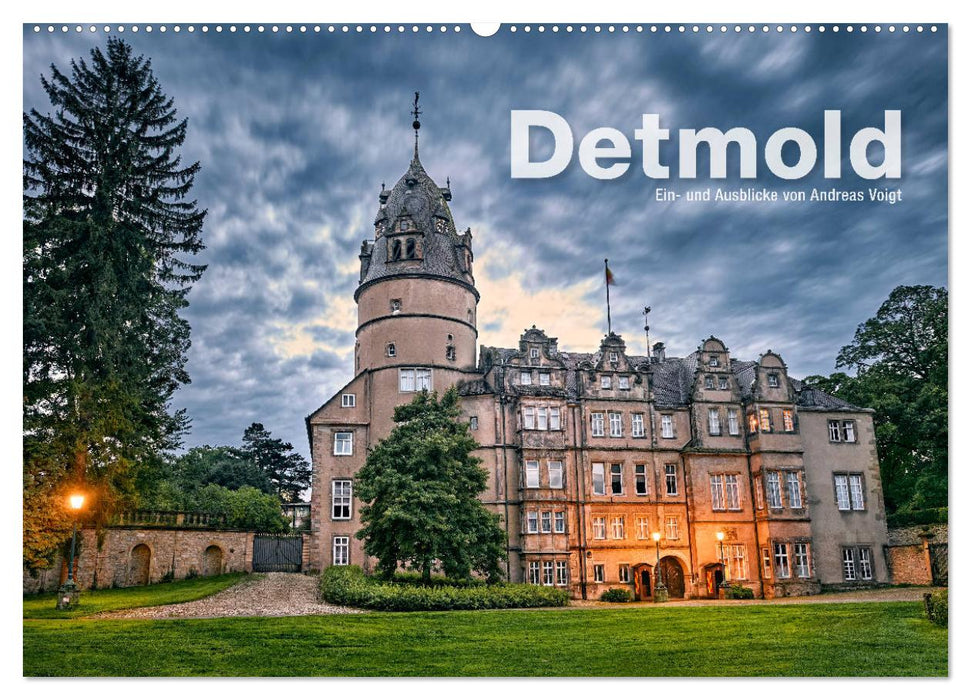 Detmold - insights and outlook from Andreas Voigt (CALVENDO wall calendar 2024) 