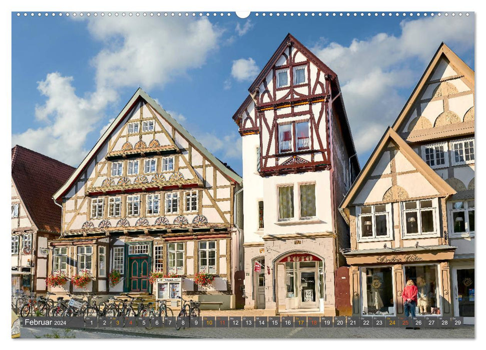 Detmold - insights and outlook from Andreas Voigt (CALVENDO wall calendar 2024) 