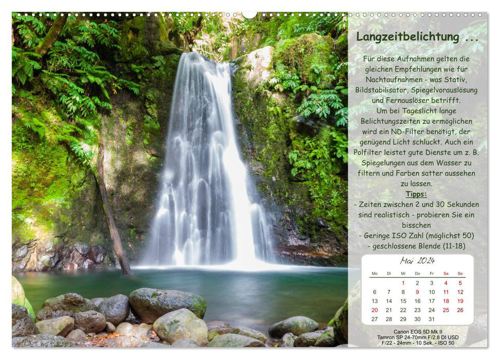 With 12 photo projects through the year (CALVENDO Premium Wall Calendar 2024) 