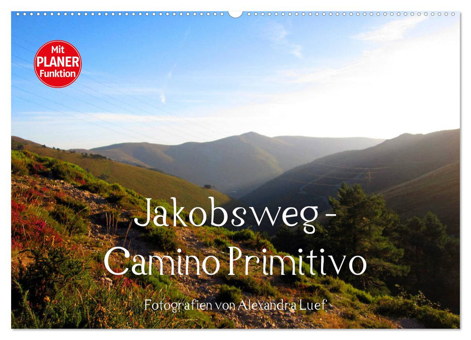 Way of St. James - Camino Primitivo (CALVENDO wall calendar 2024) 