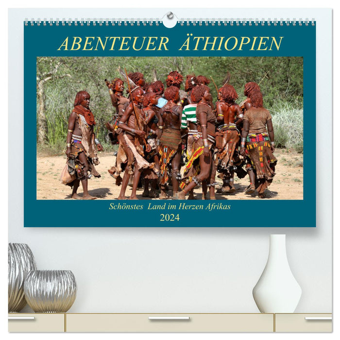 Adventure Ethiopia (CALVENDO Premium Wall Calendar 2024) 