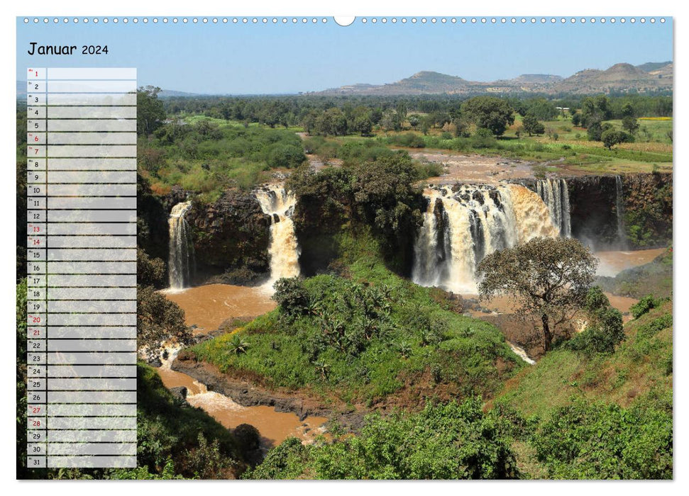 Adventure Ethiopia (CALVENDO Premium Wall Calendar 2024) 