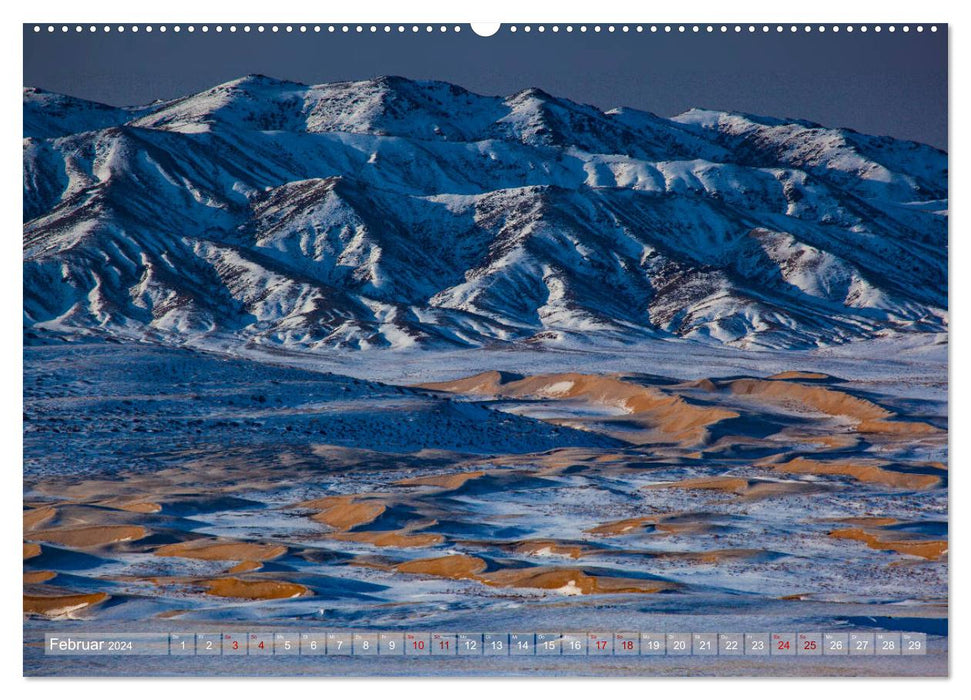 Mongolia - impressive country (CALVENDO Premium Wall Calendar 2024) 