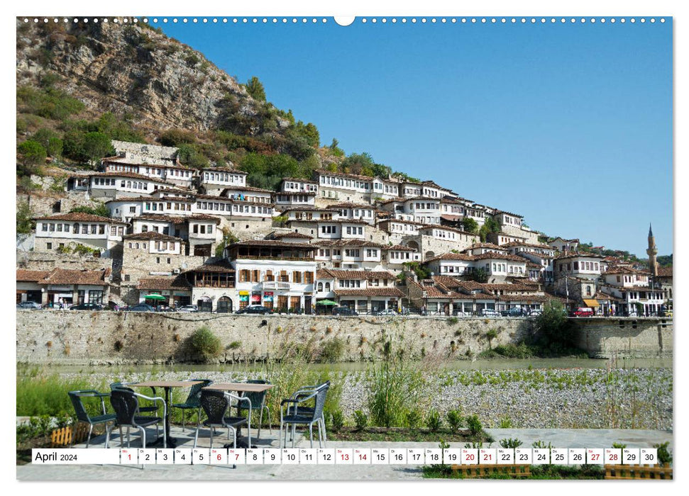 ALBANIENS Schönheiten (CALVENDO Premium Wandkalender 2024)