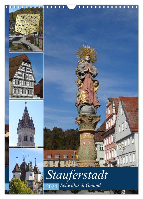 Stauferstadt Schwäbisch Gmünd (CALVENDO wall calendar 2024) 