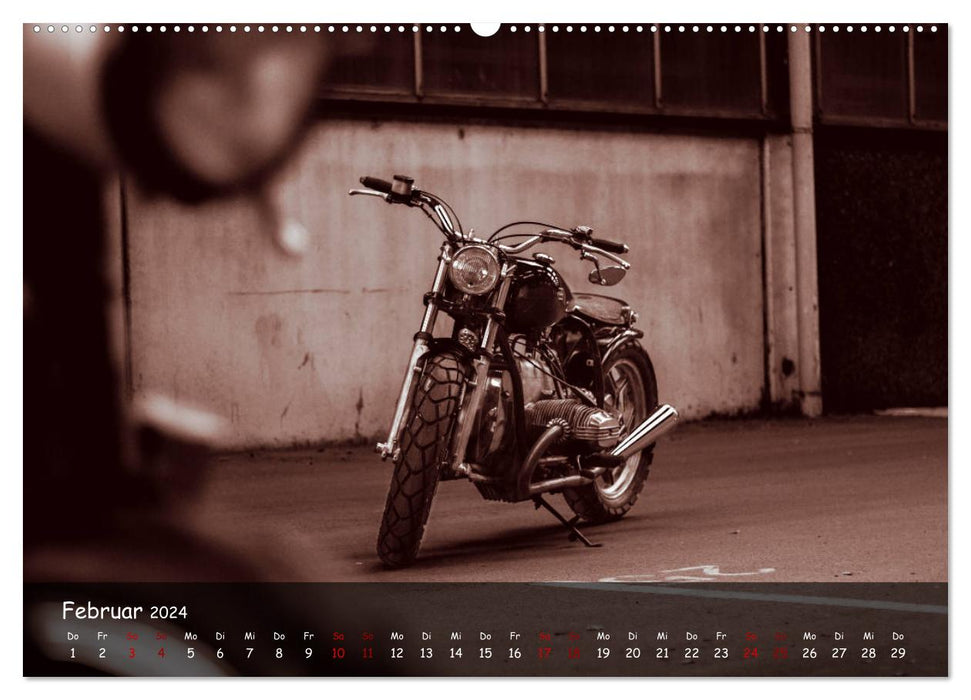 Custom bikes 2024 (CALVENDO Premium Wall Calendar 2024) 